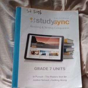 Seventh Grade Workbook Writing And Reading